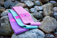 Load image into Gallery viewer, The Total Magic Eye Fitness Bundle: Booty Band, Resistance Band, Sliders and Door Anchor